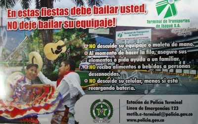En estas fiestas baile usted no su equipaje…. Cuidelo